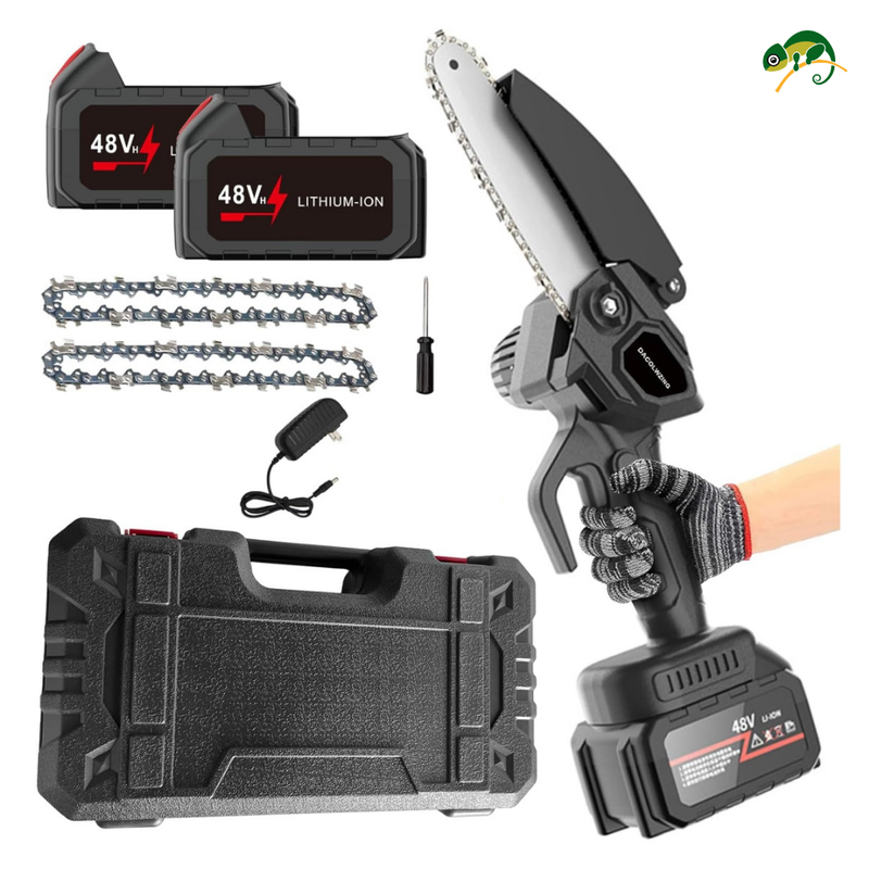 Motosierra Mutta Pro Portátil + 2 Baterías de Regalo