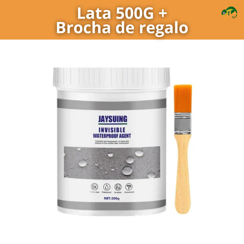 Sellador impermeabilizante invisible 500ML + Brocha de aplicación de regalo ✅
